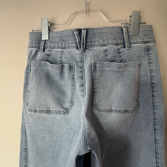 Wit & Wisdom Light Blue Flare Jeans - Picture 7 of 9